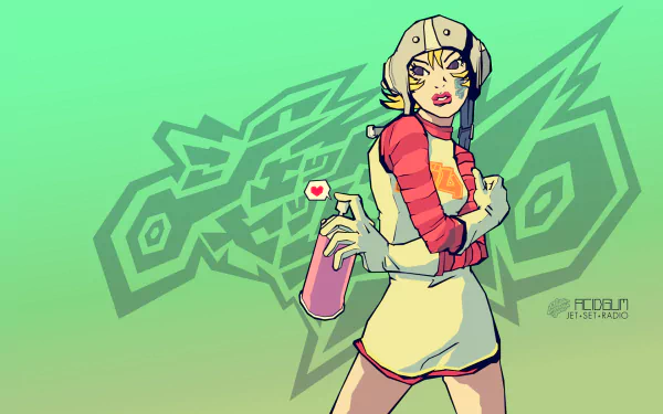  Jet Set Radio Gum by Akutou-san