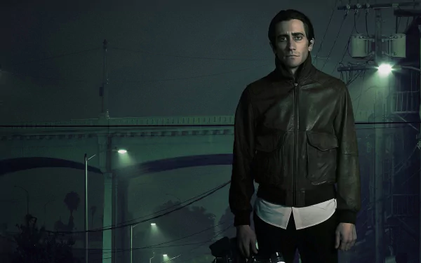 Jake Gyllenhaal movie Nightcrawler (2014) HD Desktop Wallpaper | Background Image