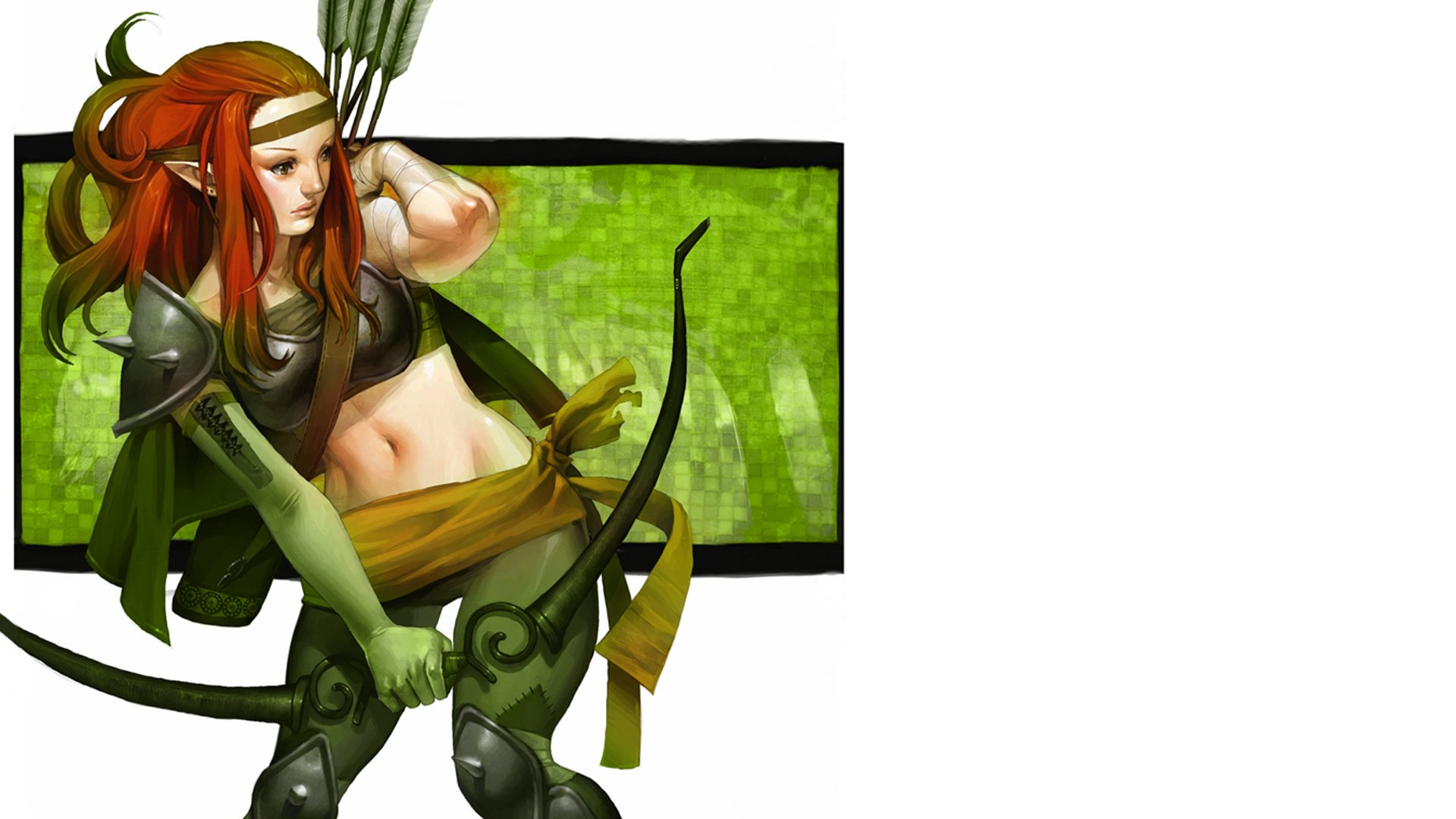 Download Fantasy Archer HD Wallpaper