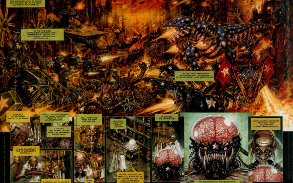Comic Requiem: Chevalier Vampire HD Desktop Wallpaper | Background Image
