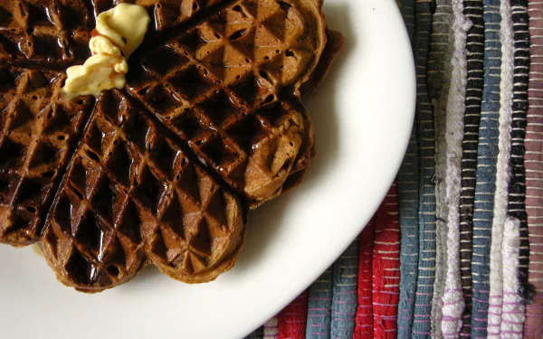 food waffle HD Desktop Wallpaper | Background Image