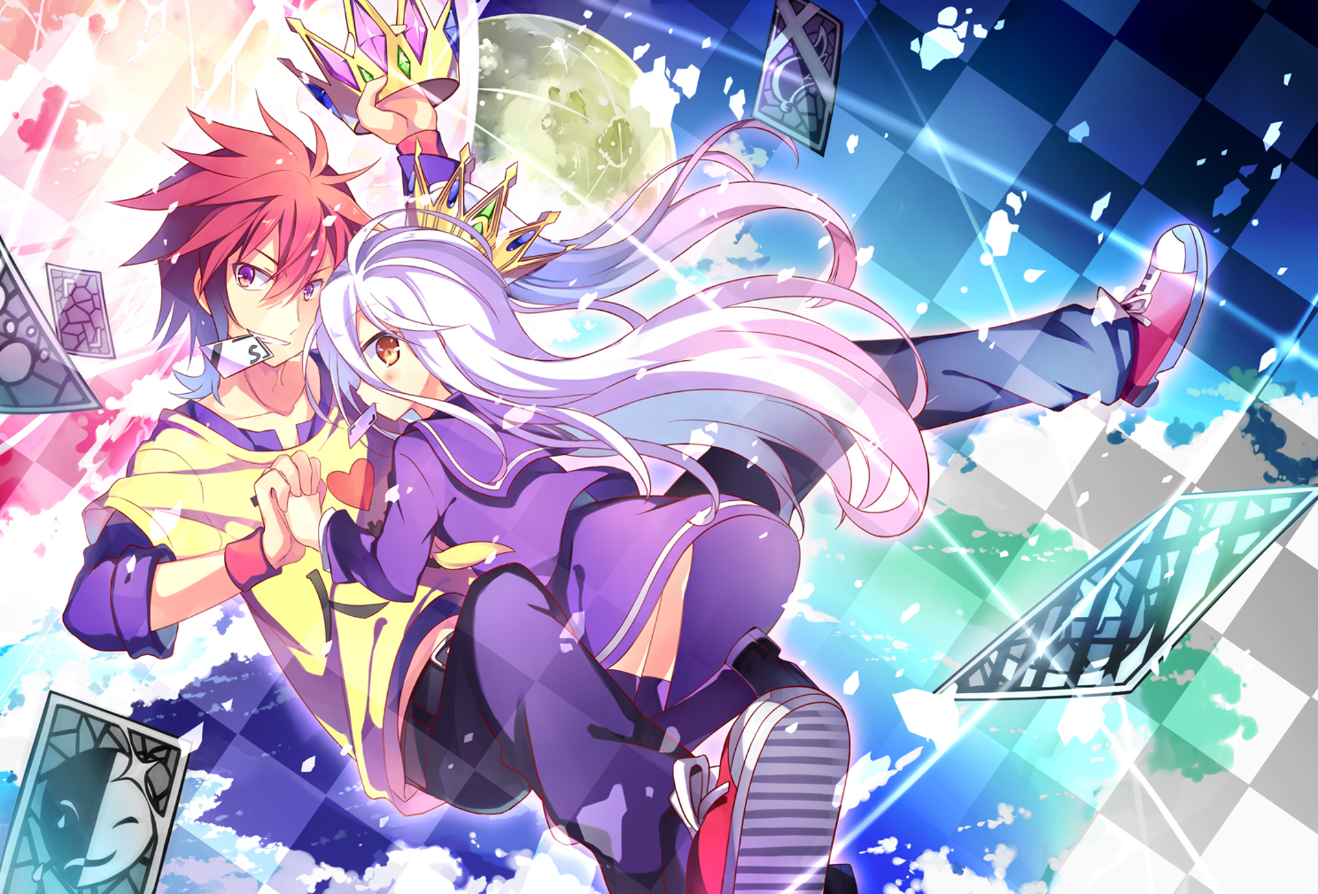 Anime No Game No Life HD Wallpaper by 嘎啦king