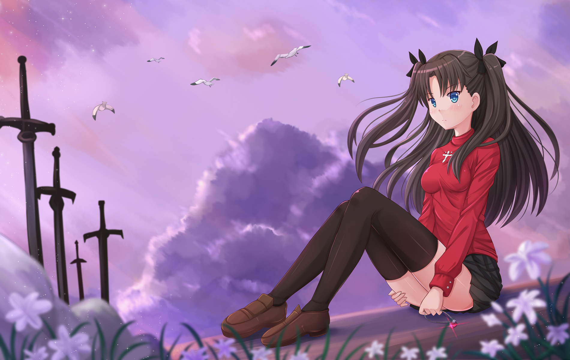 Fate Stay Night Unlimited Blade Works Wallpaper And Background Image 1900x10