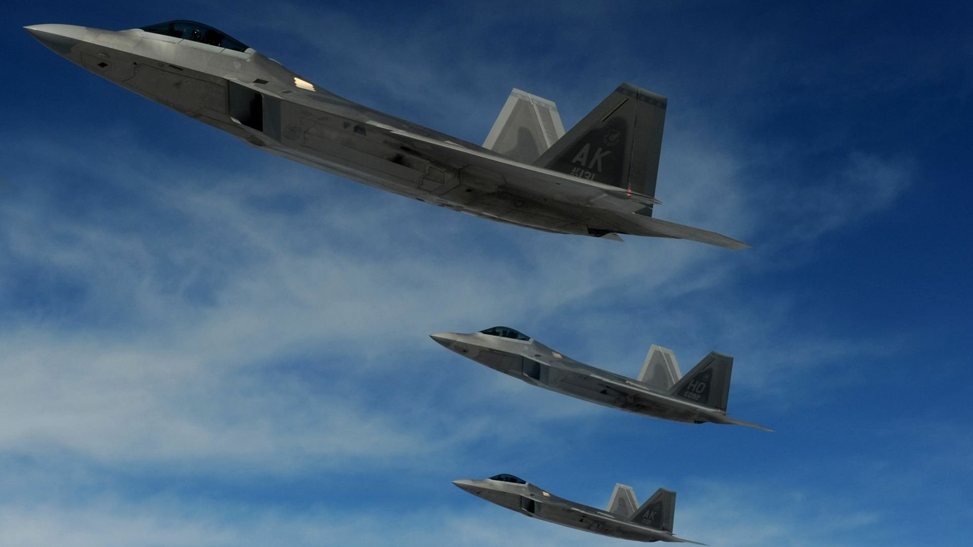 Download Military Lockheed Martin F-22 Raptor HD Wallpaper | 1920x1080 ...