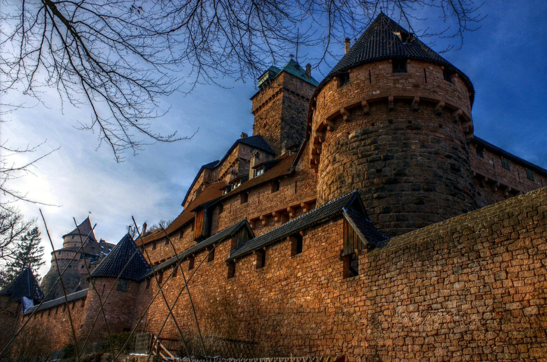 Download Man Made Haut-Koenigsbourg Castle HD Wallpaper