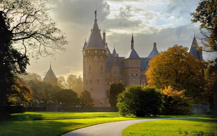 man made Castle De Haar HD Desktop Wallpaper | Background Image