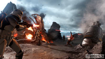 Star Wars Battlefront (2015) video game HD Desktop Wallpaper | Background Image