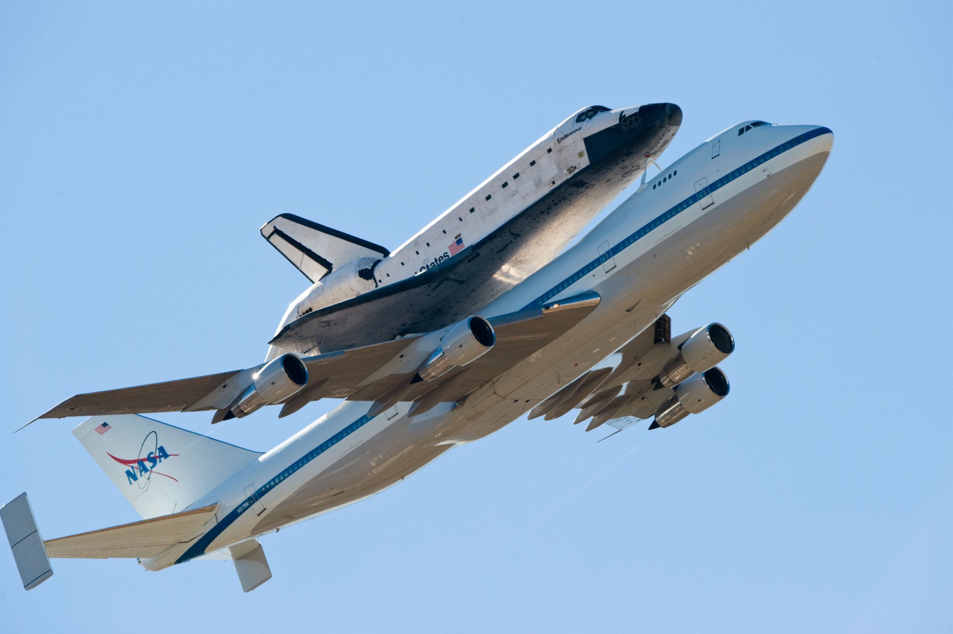 the space shuttle endeavour