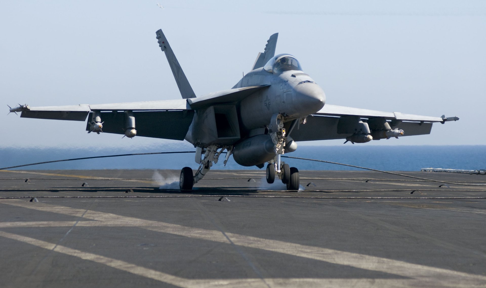 Download Navy Aircraft Military Boeing F/A-18E/F Super Hornet HD Wallpaper by Rosa A. Arzola