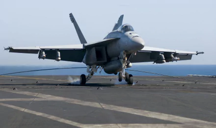 navy aircraft military Boeing F/A-18E/F Super Hornet HD Desktop Wallpaper | Background Image