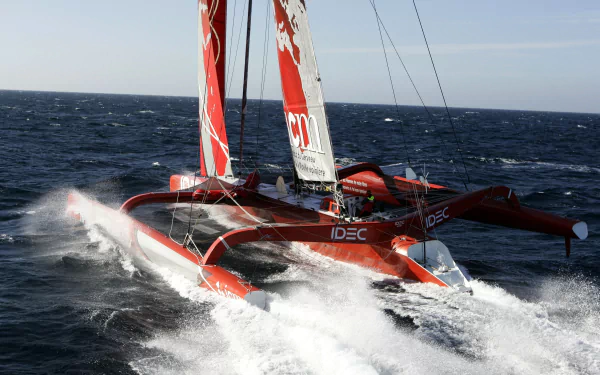 vehicle trimaran HD Desktop Wallpaper | Background Image