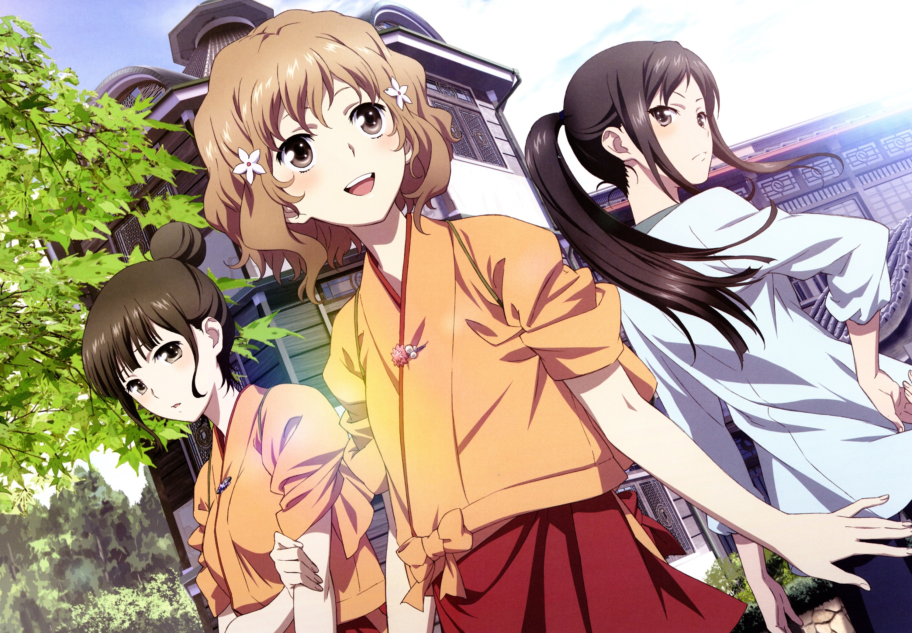 Anime Hanasaku Iroha HD Wallpaper
