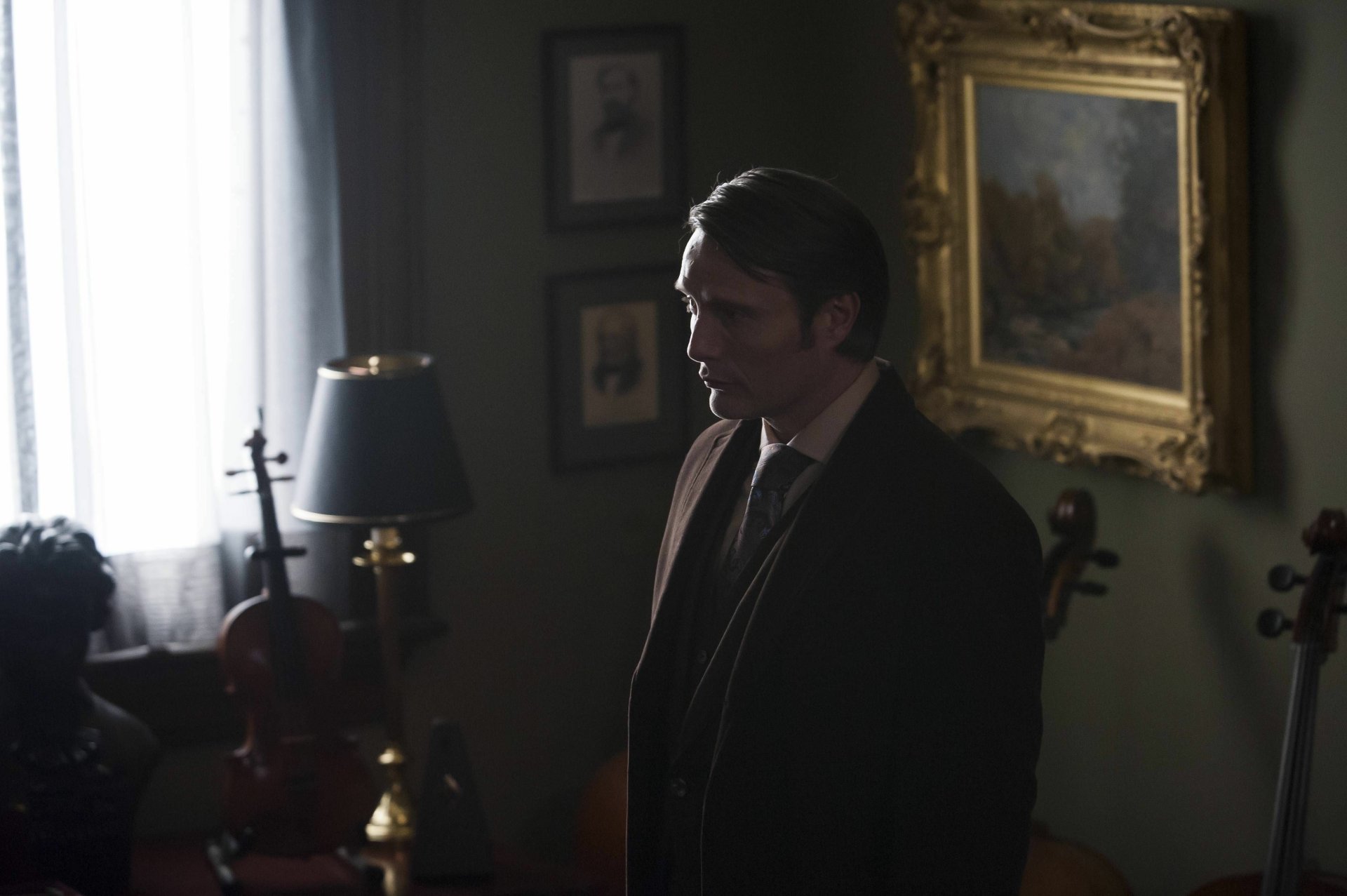 Download Mads Mikkelsen TV Show Hannibal 4k Ultra HD Wallpaper