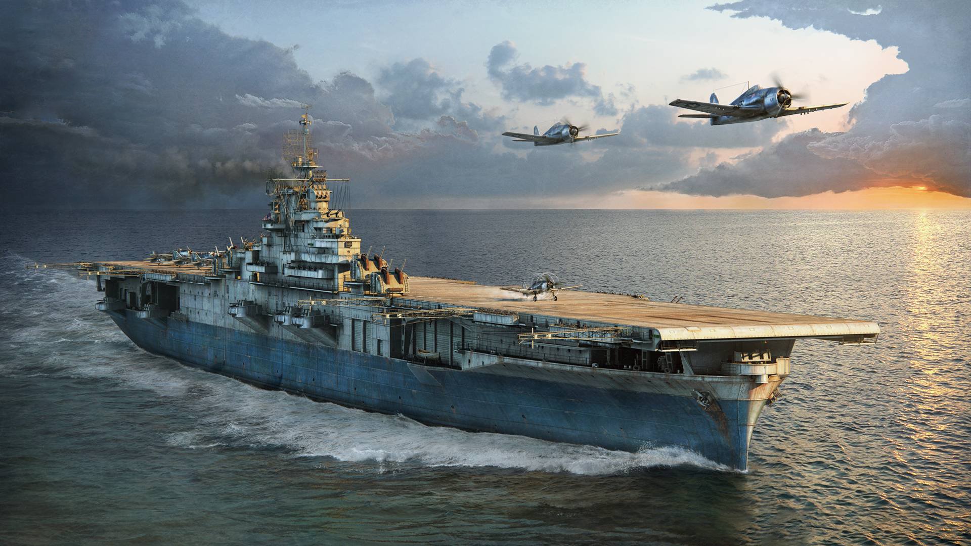 World of Warships Full HD Wallpaper and Background Image