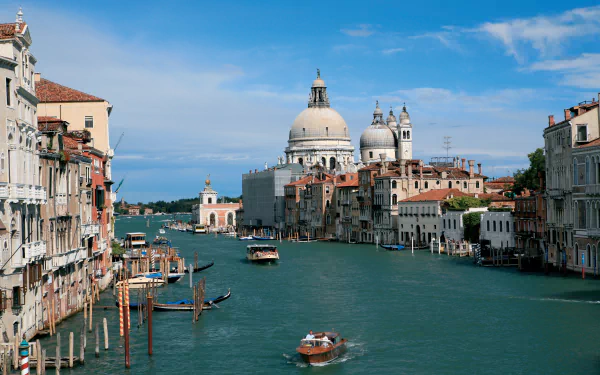 gondola canal city Italy man made Venice HD Desktop Wallpaper | Background Image