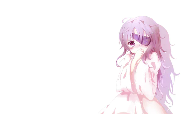 A beautifully styled HD wallpaper featuring Minene Uryu from the anime Mirai Nikki, showcasing her unique character design and vibrant colors against a minimalistic background.