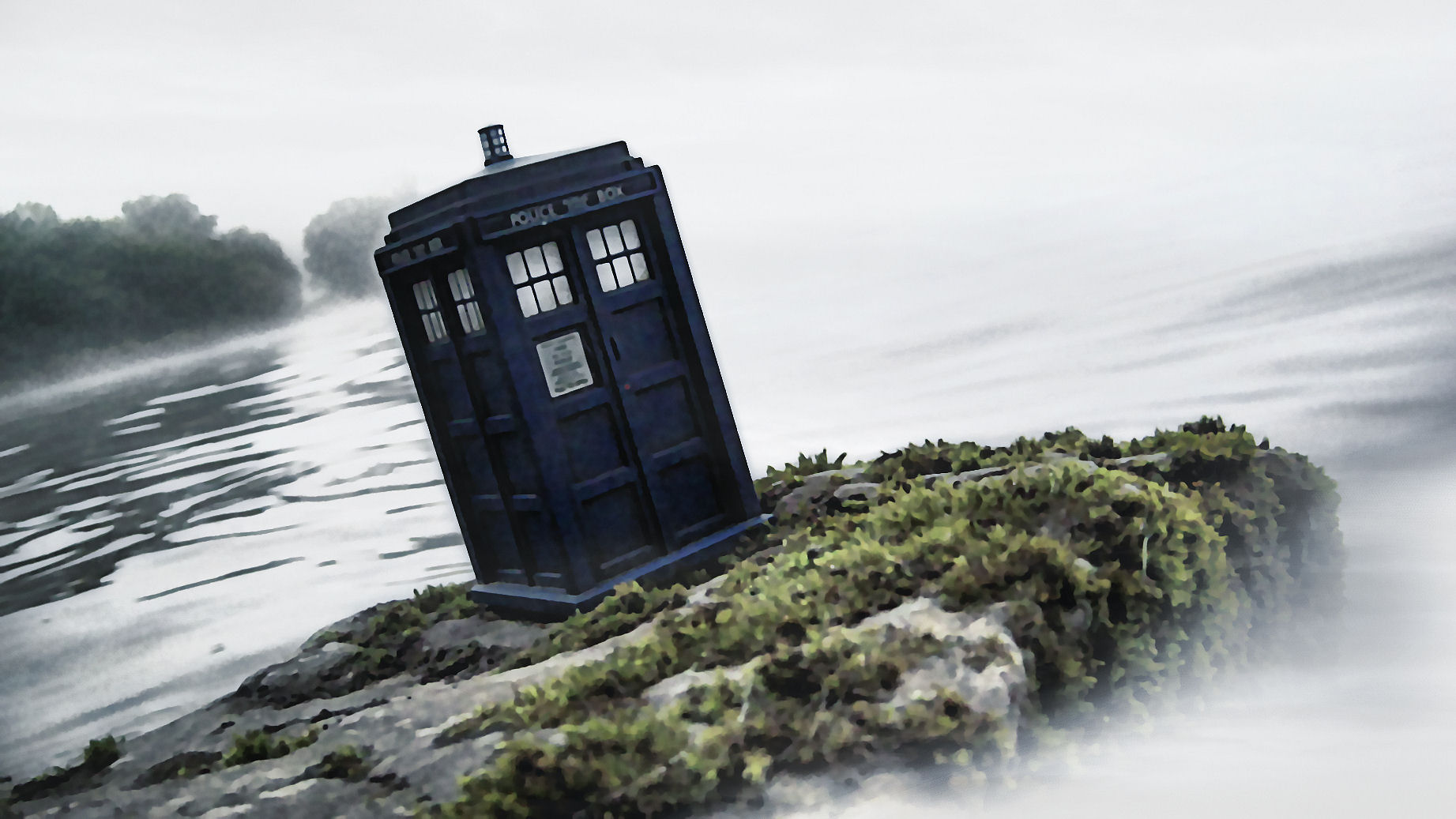 doctor who wallpapers tardis in space