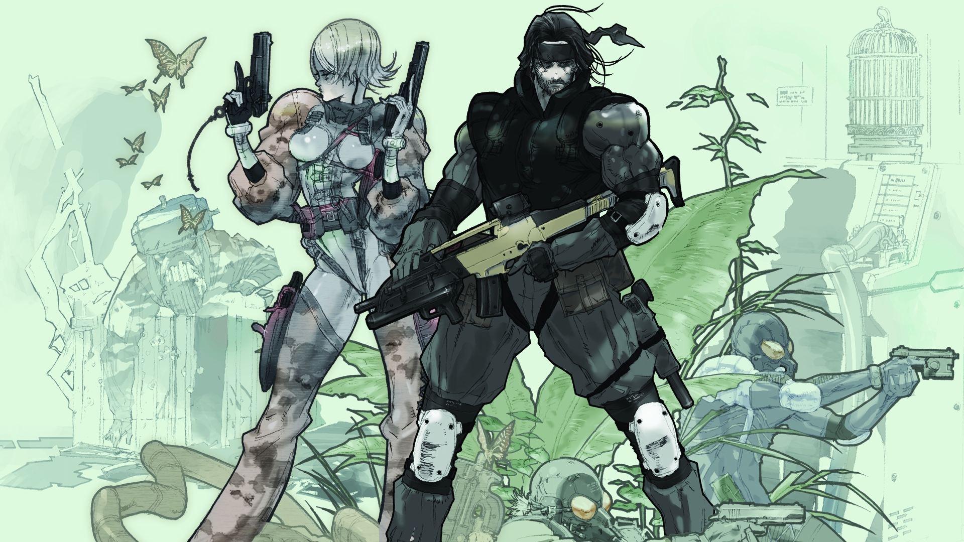 Video Game Metal Gear Acid HD Wallpaper | Background Image