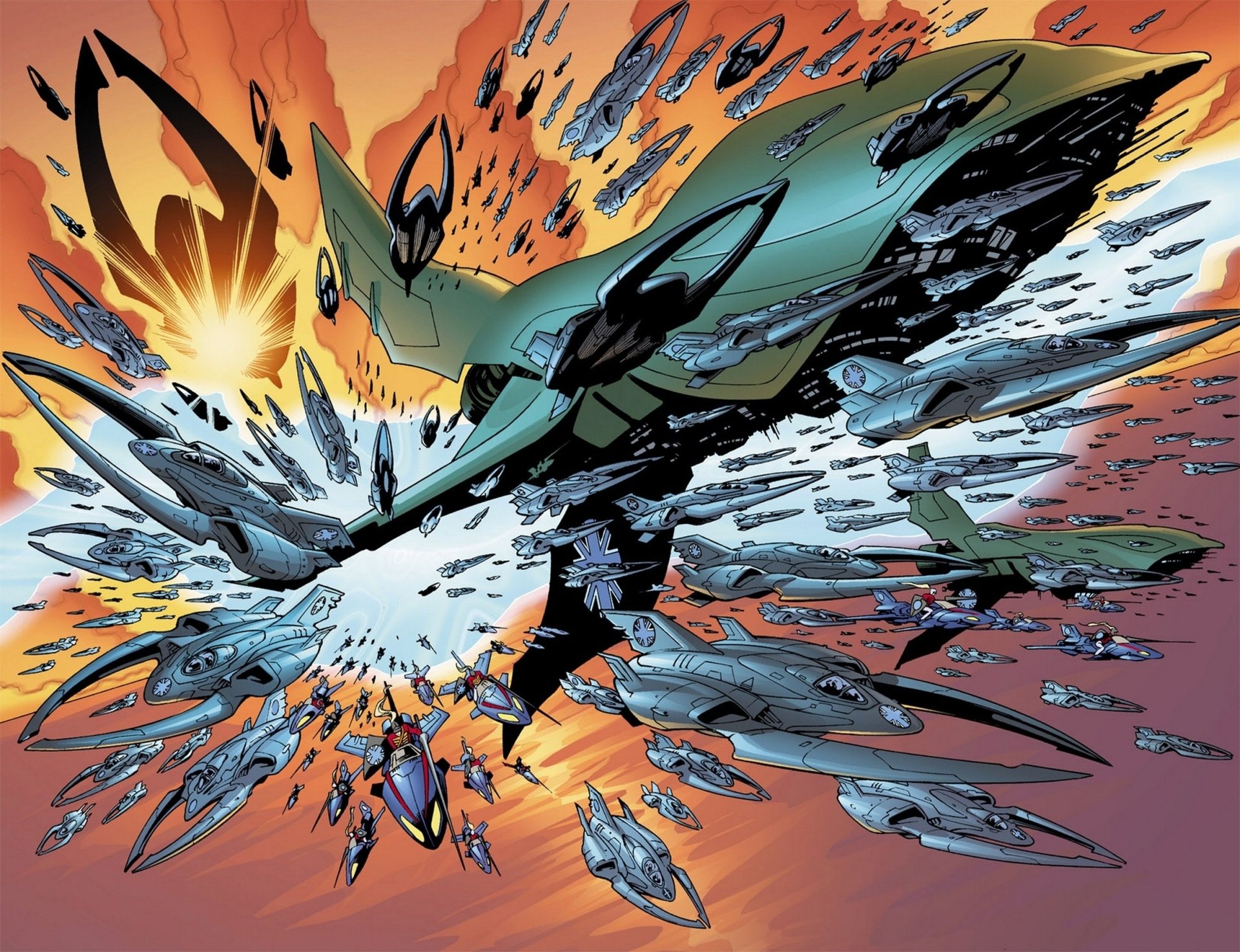 Download Comic The Authority HD Wallpaper