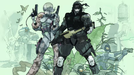 video game Metal Gear Acid HD Desktop Wallpaper | Background Image