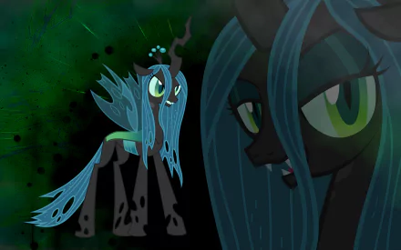 Queen Chrysalis TV Show My Little Pony: Friendship Is Magic HD Desktop Wallpaper | Background Image