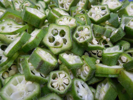 food okra HD Desktop Wallpaper | Background Image