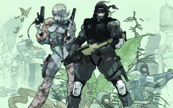 video game Metal Gear Acid HD Desktop Wallpaper | Background Image