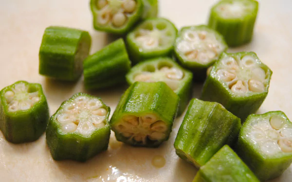 food okra HD Desktop Wallpaper | Background Image