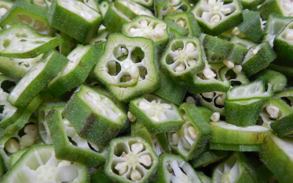 food okra HD Desktop Wallpaper | Background Image