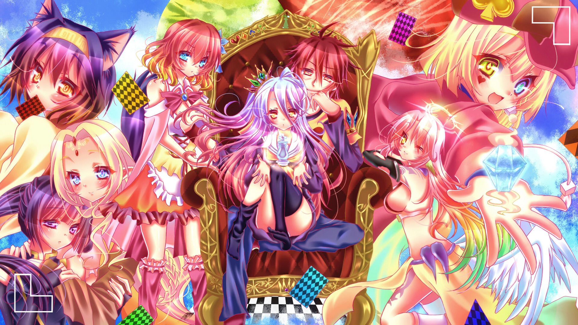 Anime No Game No Life HD Wallpaper | Background Image