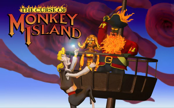 video game Monkey Island III: The Curse of Monkey Island HD Desktop Wallpaper | Background Image