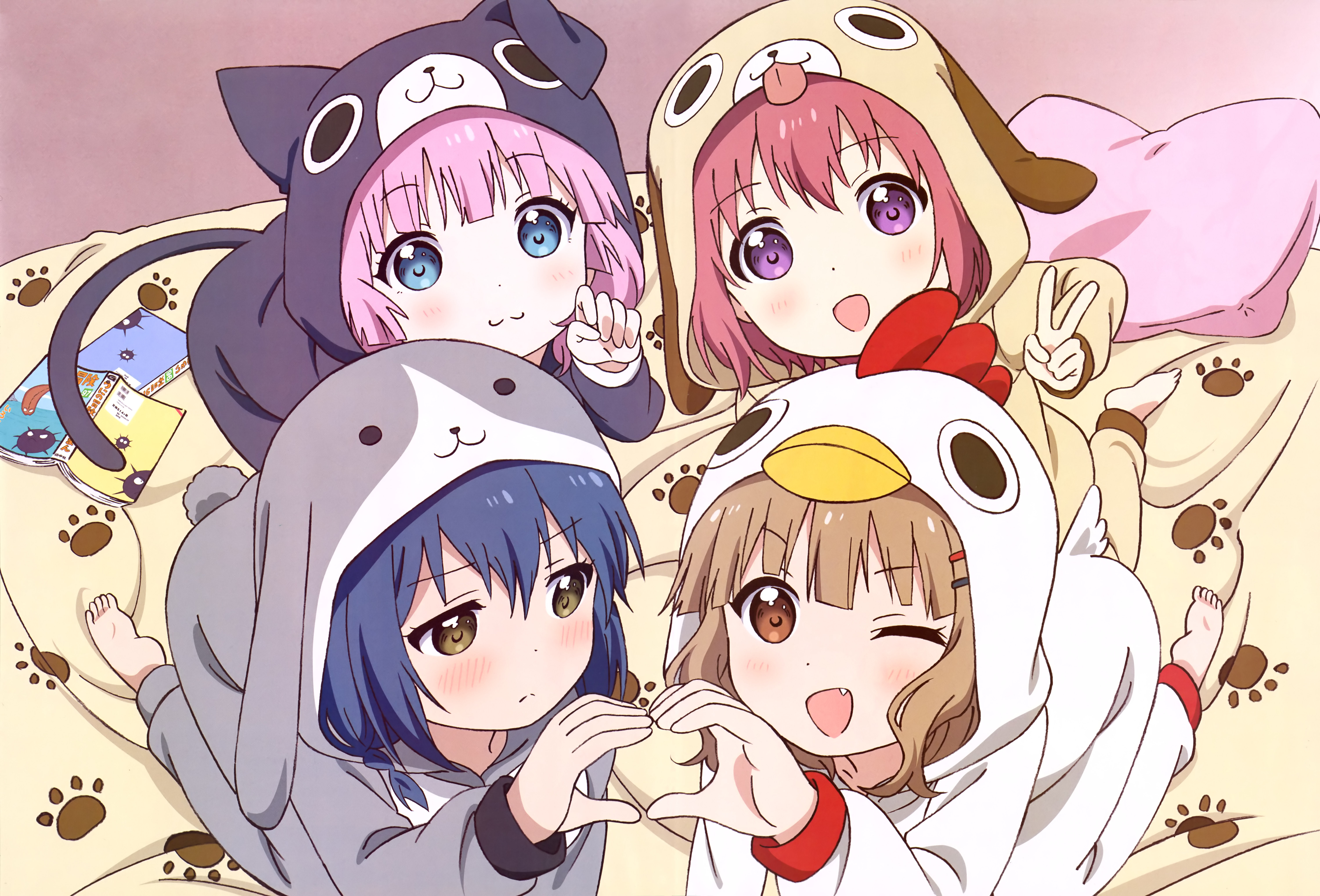 ³˘)❤  Yuru yuri anime, Yuri anime, Yuru yuri