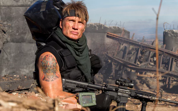 Dolph Lundgren Gunnar Jensen movie The Expendables 3 HD Desktop Wallpaper | Background Image