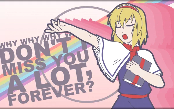 Alice Margatroid Anime Touhou HD Desktop Wallpaper | Background Image