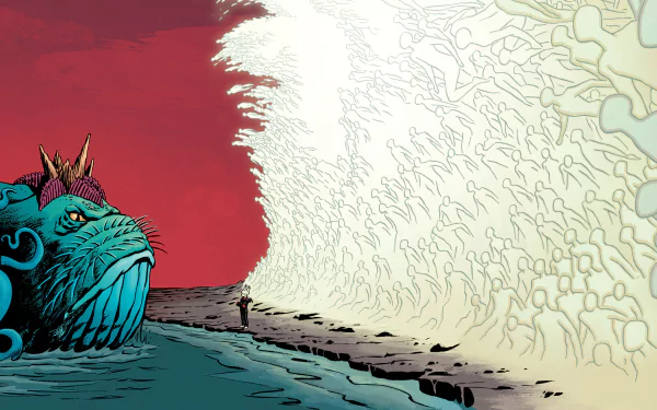 Comic Wonder Woman HD Desktop Wallpaper | Background Image