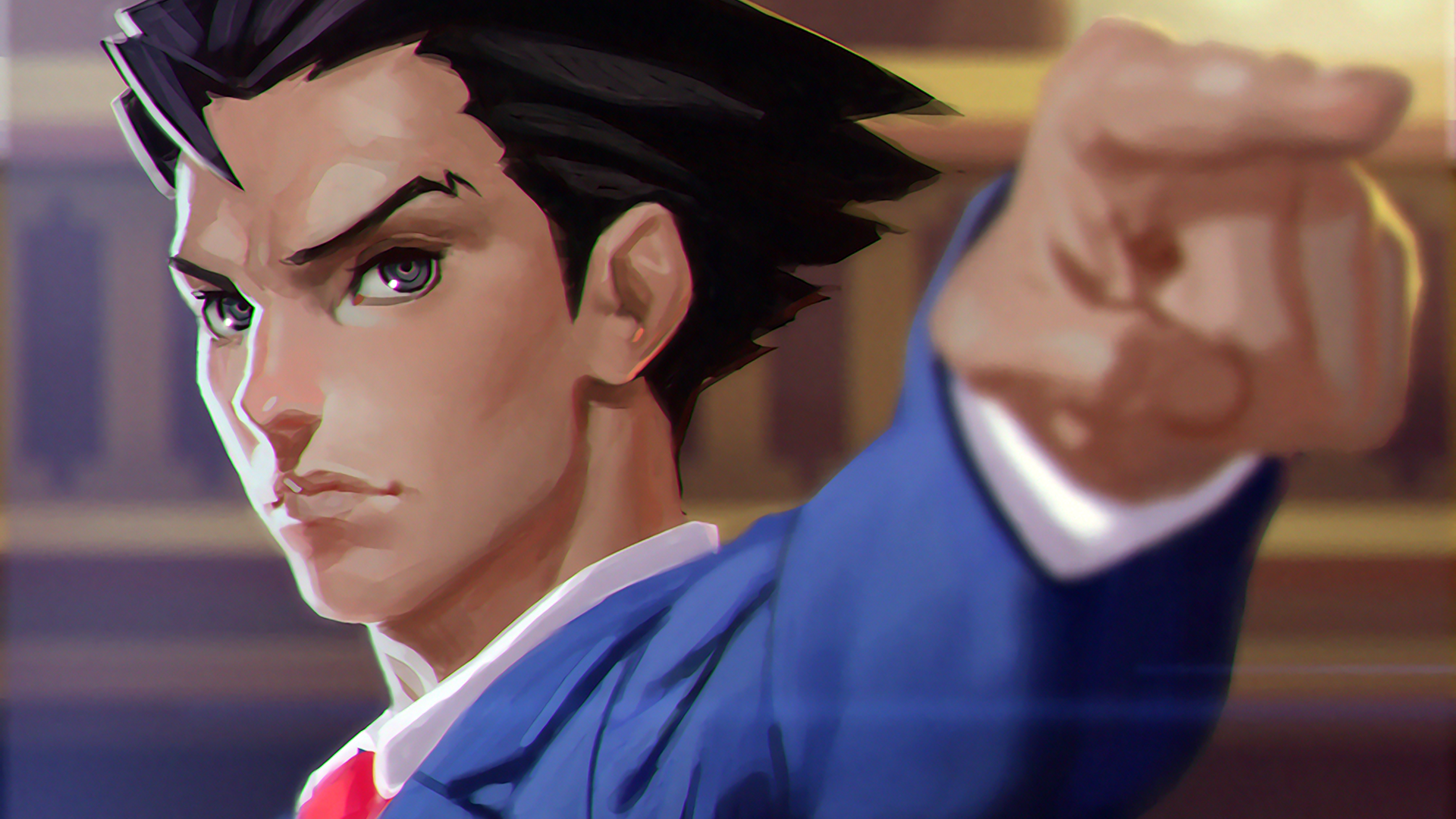 Video Game Phoenix Wright: Ace Attorney HD Wallpaper | Background Image