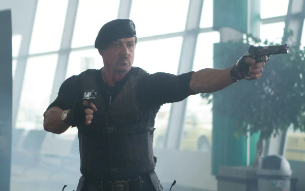 Sylvester Stallone Barney Ross movie The Expendables 2 HD Desktop Wallpaper | Background Image