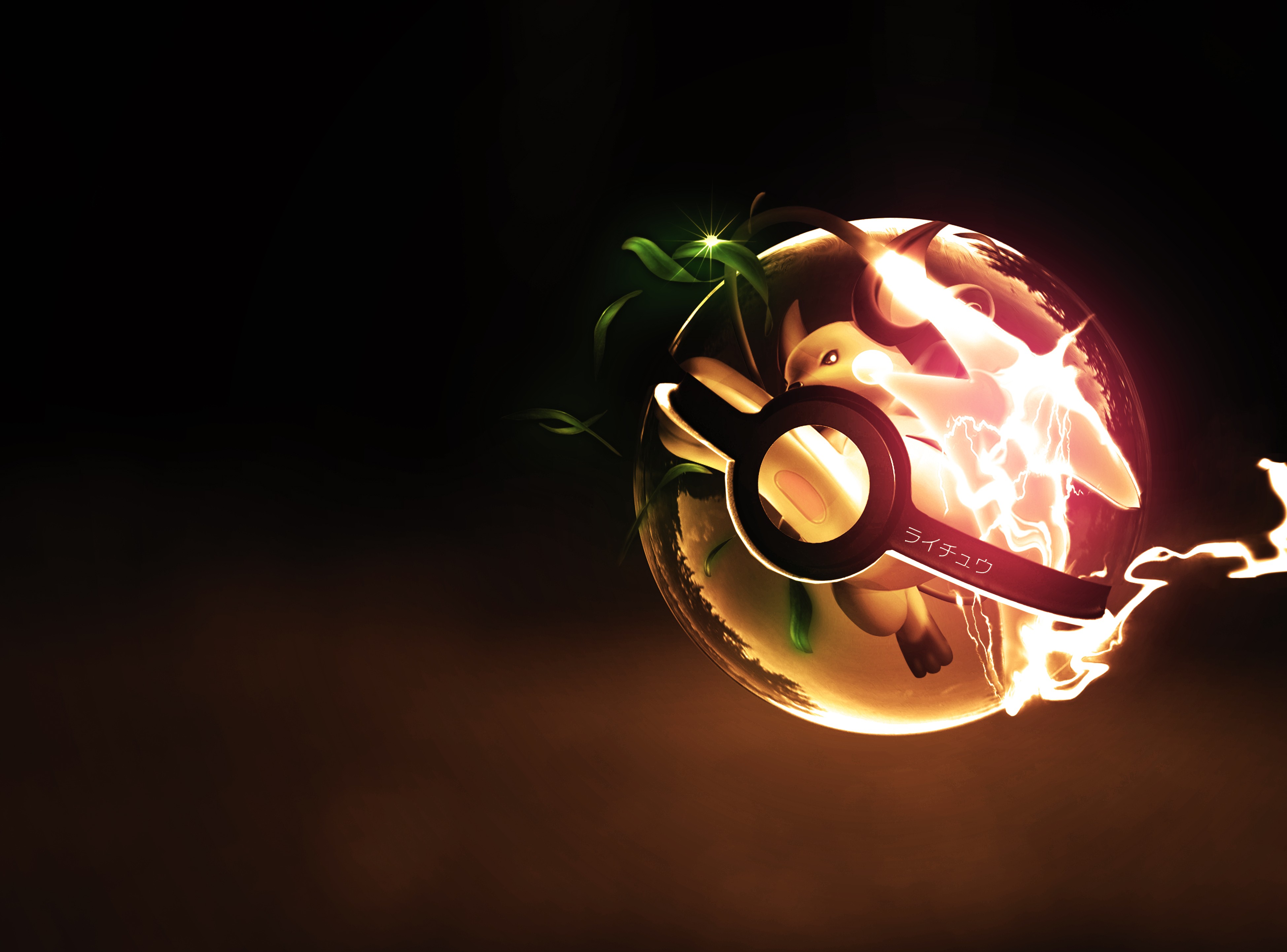 3d pokeball background