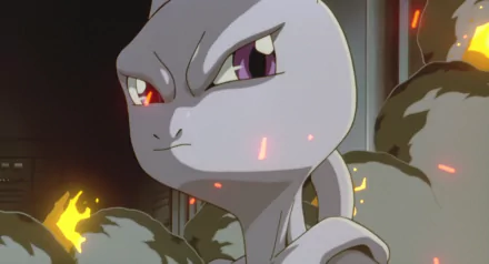 Mewtwo (Pokémon) Anime Pokémon: The First Movie HD Desktop Wallpaper | Background Image
