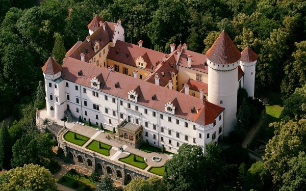 Man Made Konopiste Castle Castles Czech Republic HD Wallpaper | Background Image