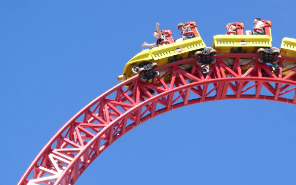 man made roller coaster HD Desktop Wallpaper | Background Image