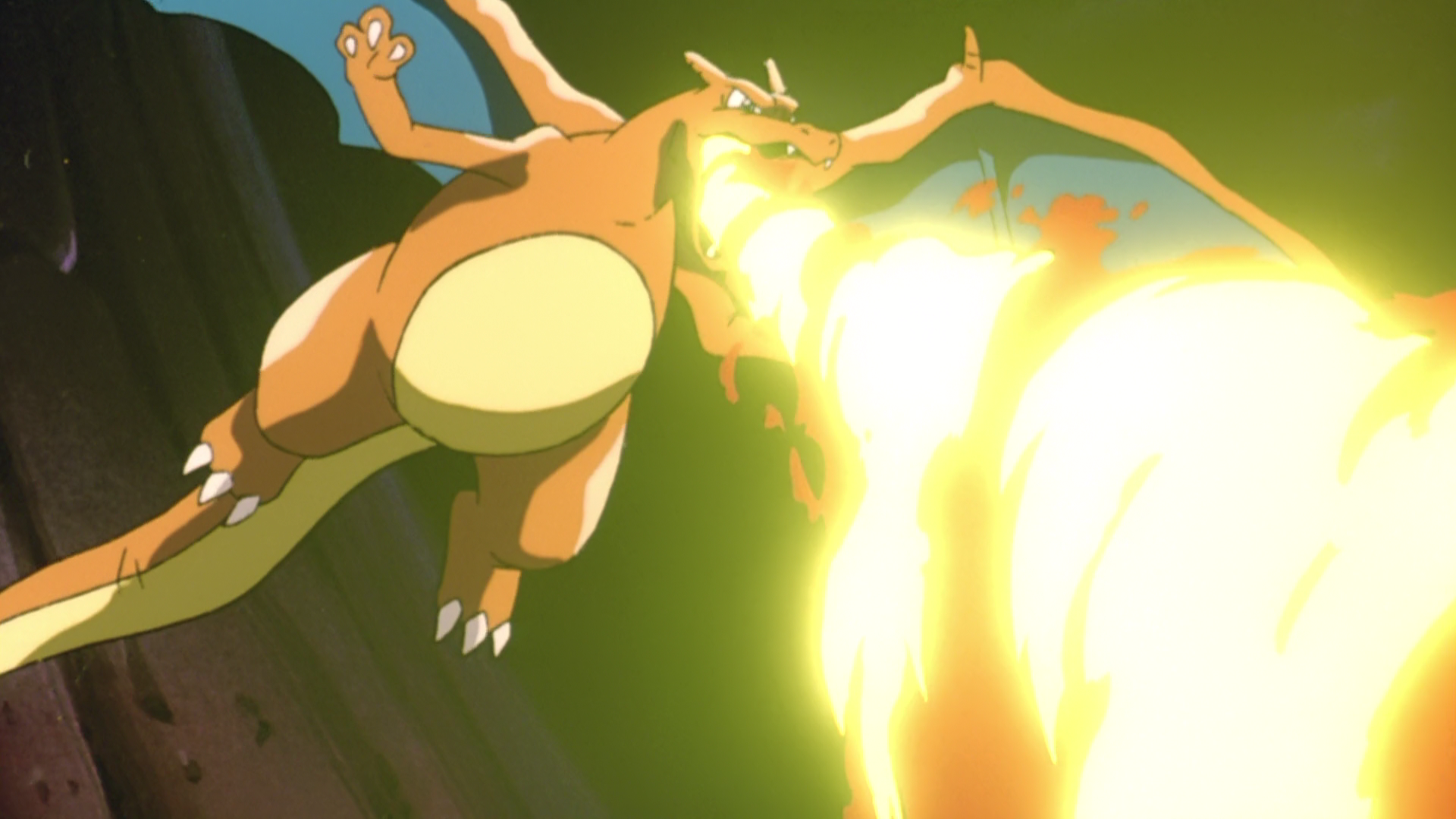 Download Charizard (Pokémon) Anime Pokémon: The First Movie HD Wallpaper