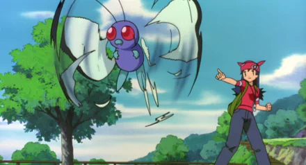 Butterfree (Pokémon) Anime Pokemon 3: The Movie - Spell of the Unown HD Desktop Wallpaper | Background Image