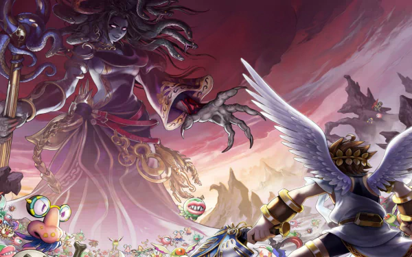 Pit (Kid Icarus) video game Kid Icarus HD Desktop Wallpaper | Background Image