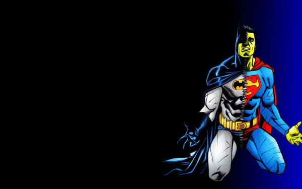 Comic Batman VS. Superman HD Desktop Wallpaper | Background Image