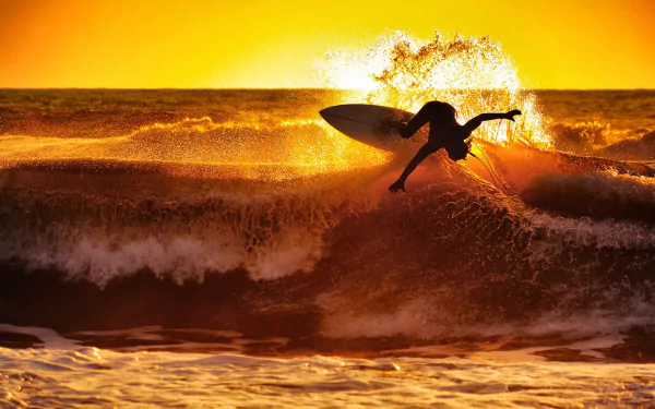 surfing Sports HD Desktop Wallpaper | Background Image