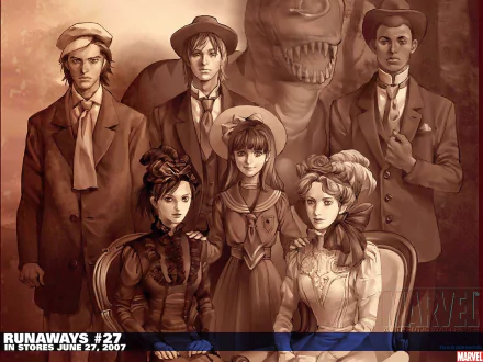 Comic Runaways HD Desktop Wallpaper | Background Image