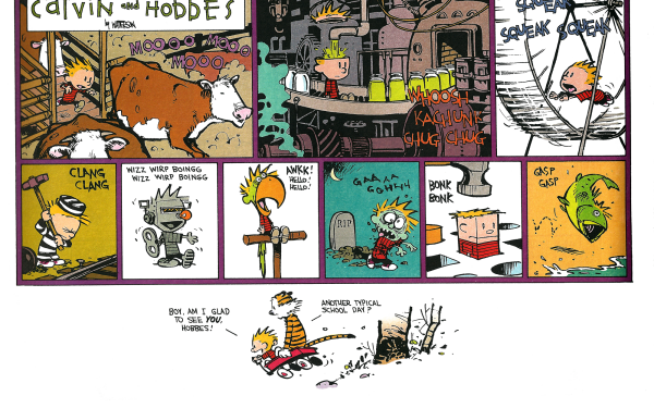 Comics Calvin & Hobbes Calvin Hobbes HD Wallpaper | Background Image