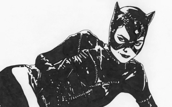 Comic Catwoman HD Desktop Wallpaper | Background Image