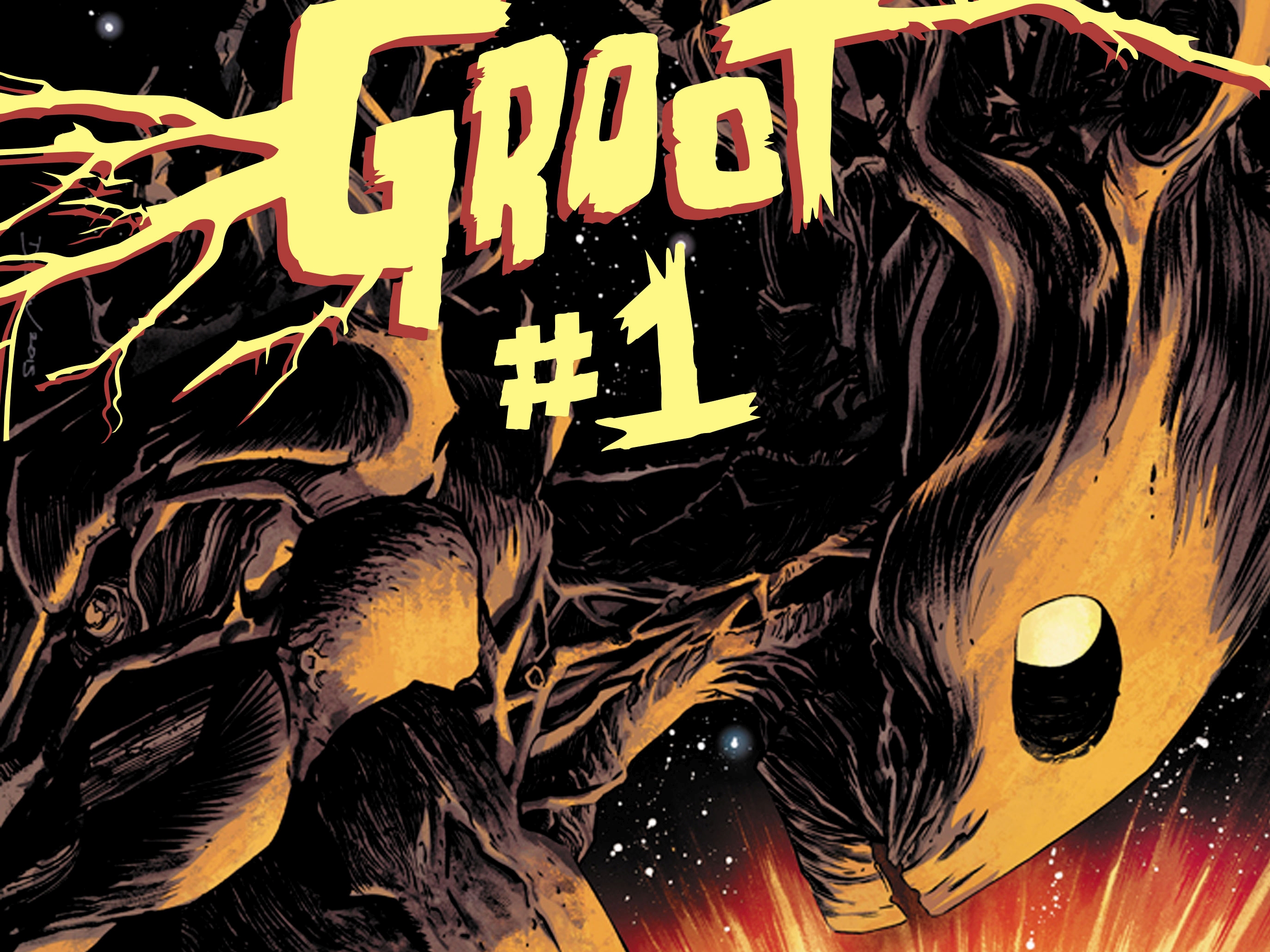 Download Groot Comic Guardians Of The Galaxy HD Wallpaper